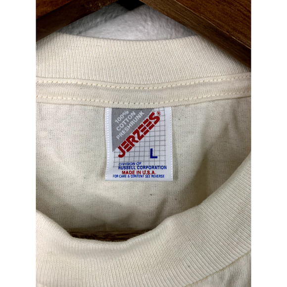 Vintage Death Valley Shirt Scotty’s Castle California Graphic Beige Large Tee - Picture 8 of 11